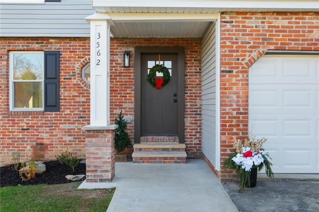 3562 Huntertown Road Allison Park, PA 15101 - Photo 3 of 49 NEW CONCRETE SIDEWALK~CUSTOM DESIGNED POST AND STEPS AS WELL AS THE FRONT DOOR.