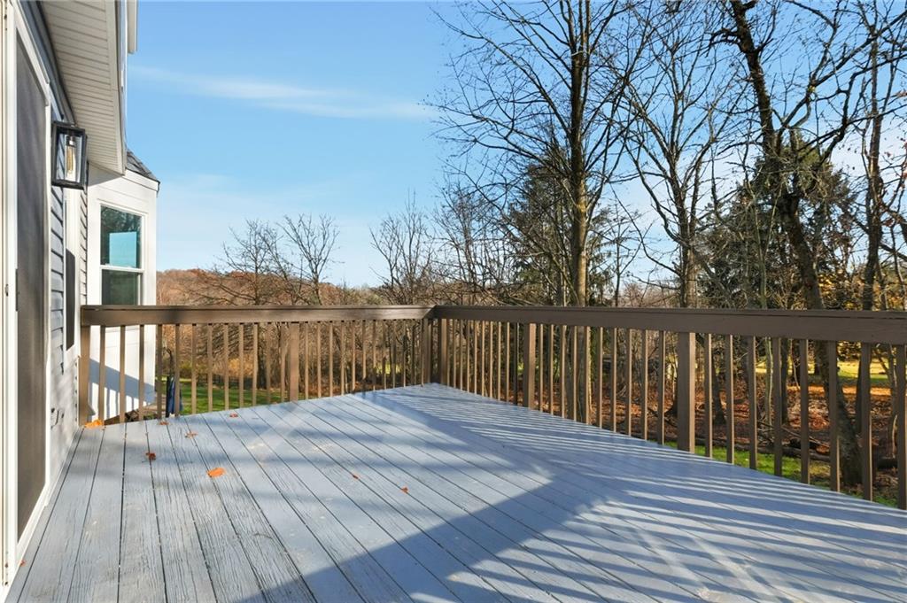 3562 Huntertown Road Allison Park, PA 15101 - Photo 40 of 49 LARGE DECK RIGHT OFF OF THE DINING AREA~PERFECT SPOT FOR A GRILL AND SEATING.