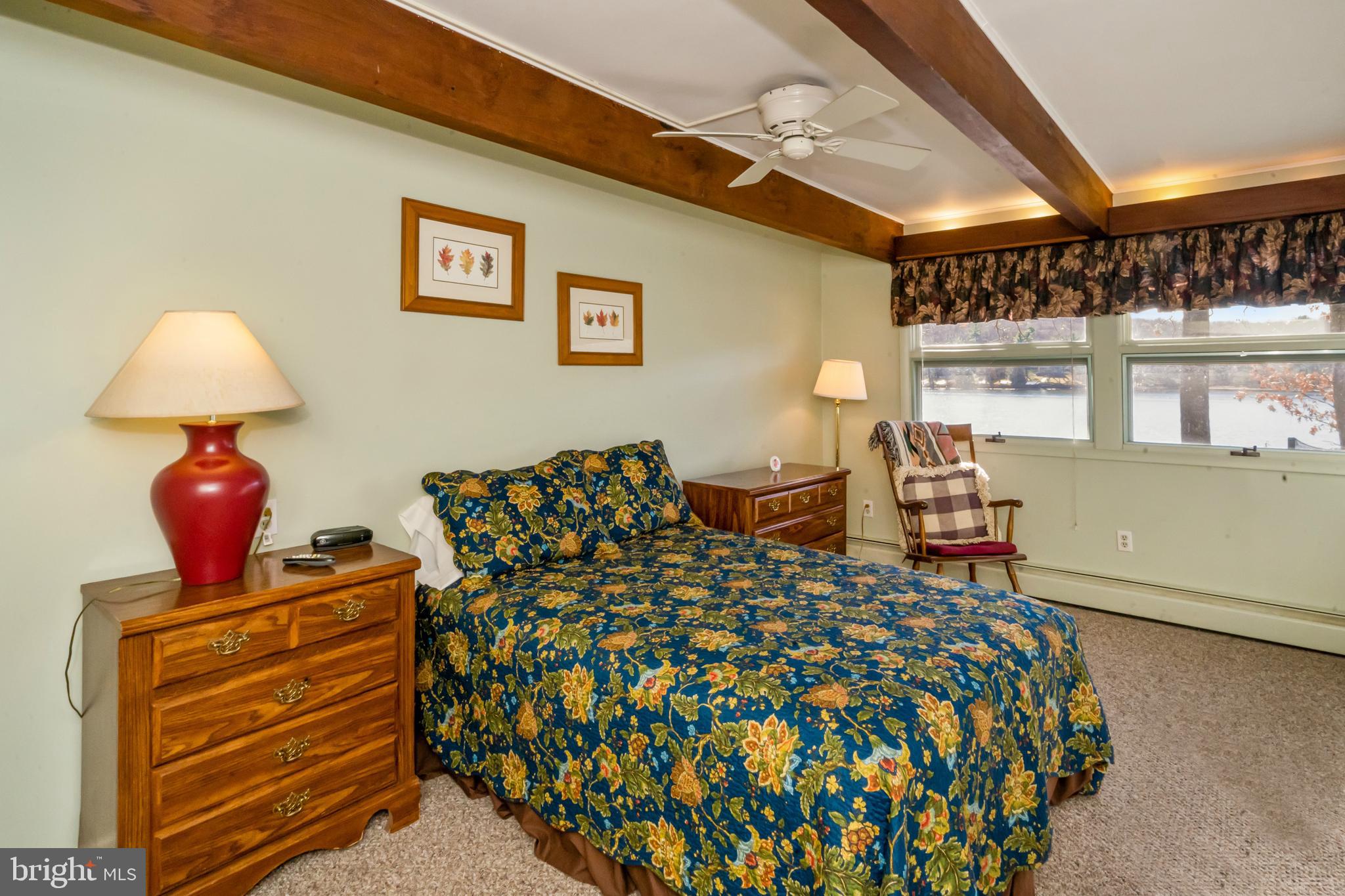 1244 Glendale Road Swanton, MD 21561 - Photo 42 of 52 Third bedroom with lake views