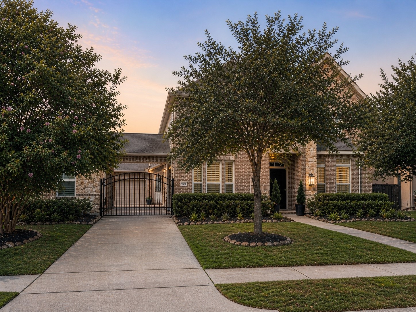 2914 Rutherford Pl Court Katy, TX 77494 - Photo 2 of 50 a front view of a house with garden