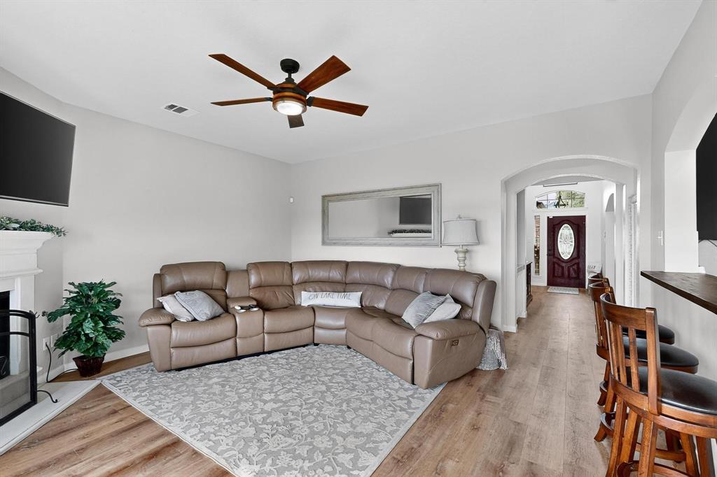 2820 Appaloosa Court Little Elm, TX 75068 - Photo 40 of 40 a living room with furniture and a rug