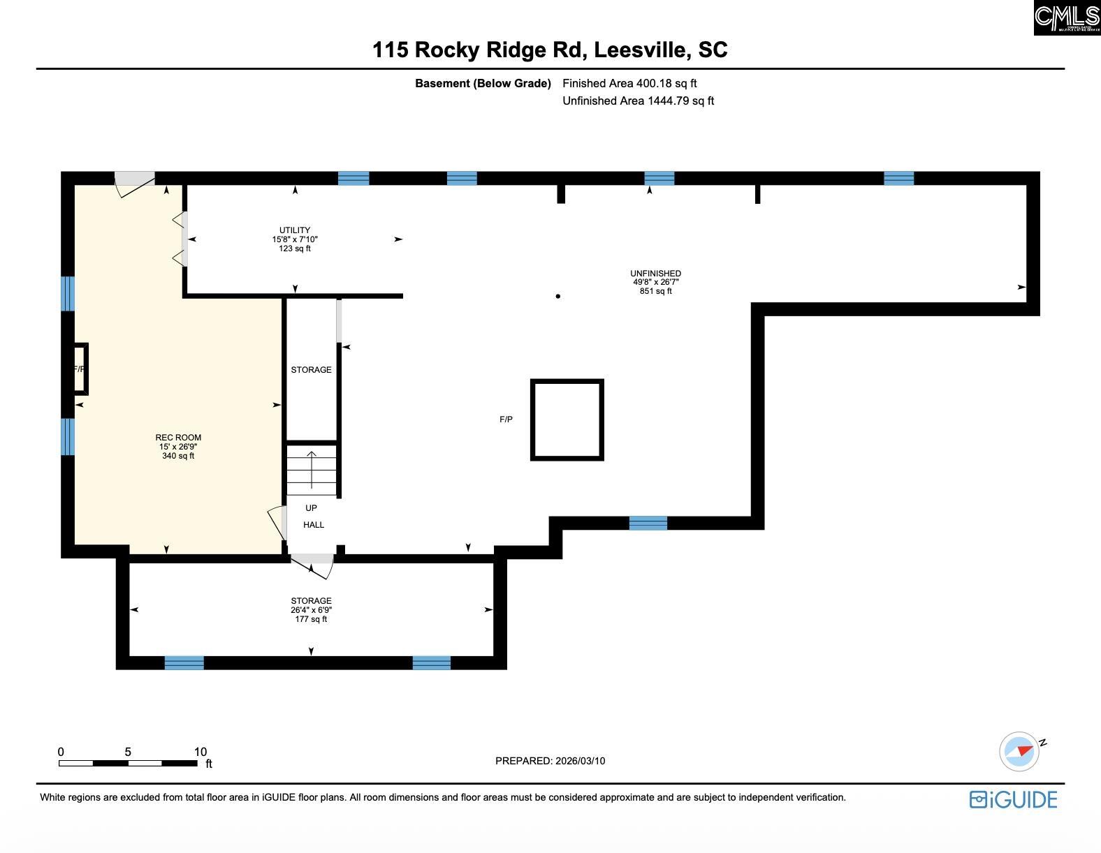 115 Rocky Ridge Road Leesville, SC 29070 - Photo 8 of 51 a picture of a floor plan
