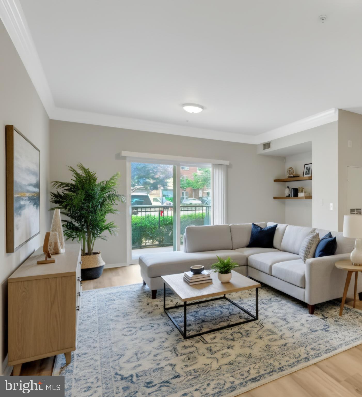 1580 Spring Gate Dr., Unit 4111 McLean, VA 22102 - Photo 4 of 34 Virtually staged living area