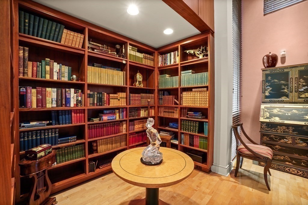64 Highland Street Cambridge, MA 02138 - Photo 12 of 41 a view of a livingroom with furniture and staircase