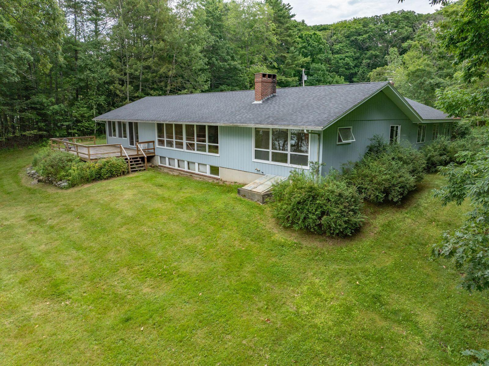 890 Mere Point Road Brunswick, ME 04011 - Photo 9 of 52 aerial water side angle