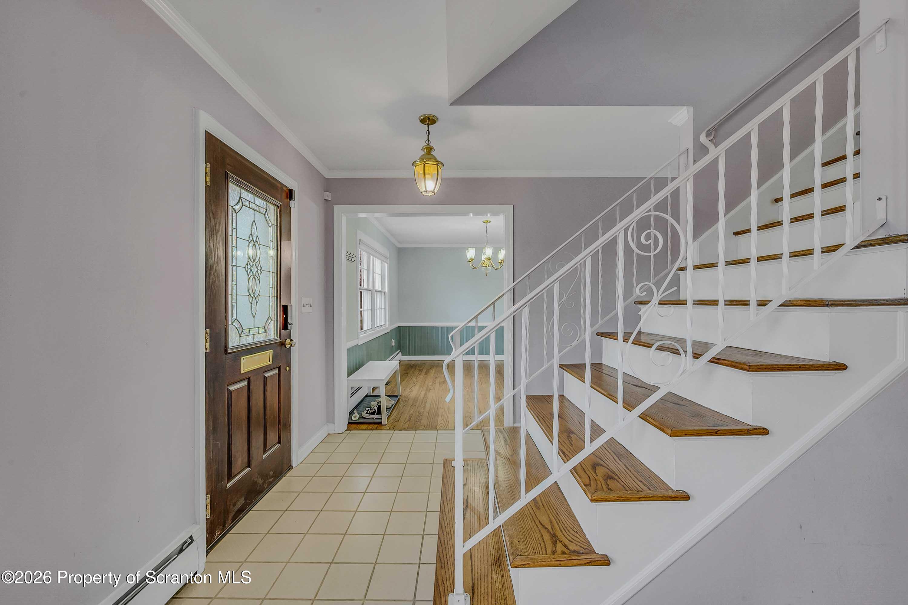 108 Sturbridge Road Clarks Summit, PA 18411 - Photo 16 of 67 a view of entryway and hall with a front door