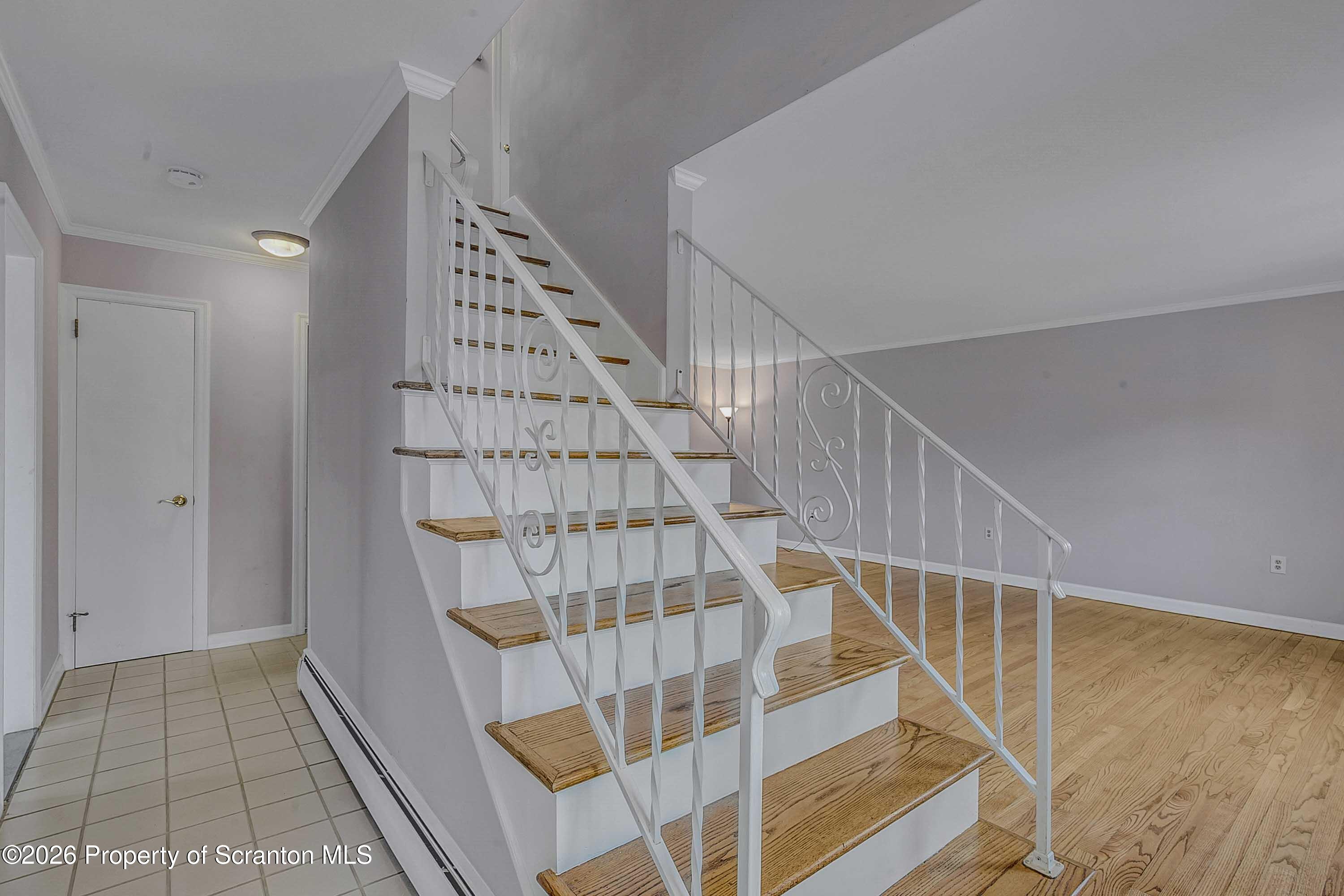108 Sturbridge Road Clarks Summit, PA 18411 - Photo 17 of 67 a view of entryway with wooden floor