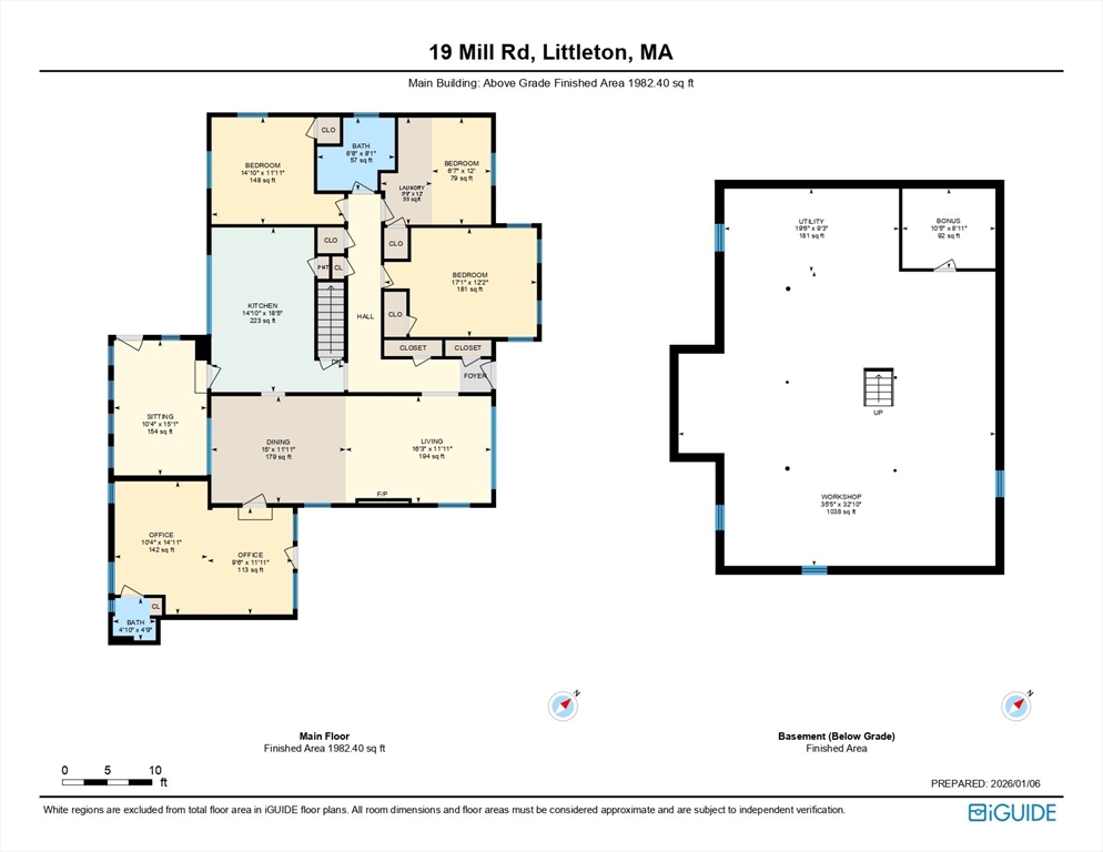 19 Mill Road Littleton, MA 01460 - Photo 29 of 31 a picture of a floor plan