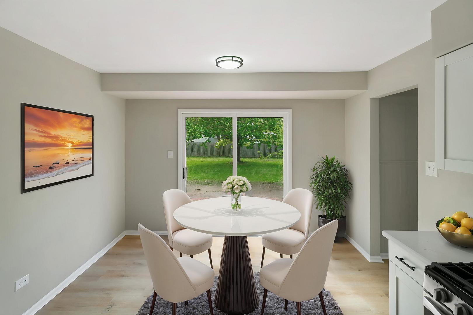 3618 Ronald Road Crete, IL 60417 - Photo 8 of 28 a dining room with furniture and window