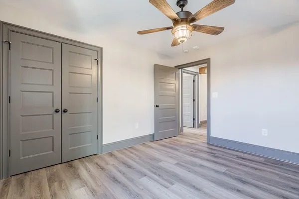 wooden floor in an empty room