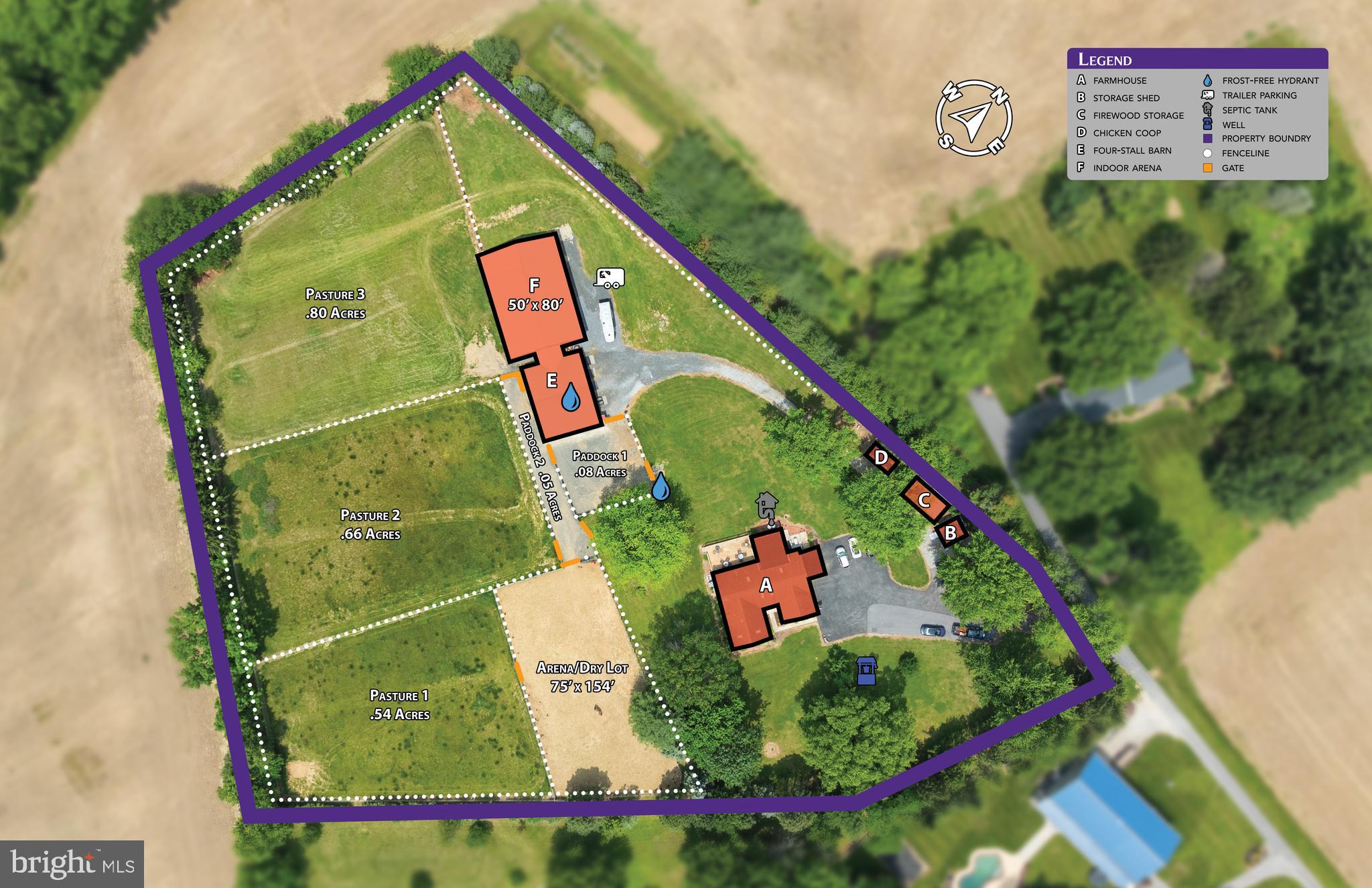 1392 Wakefield Valley Road New Windsor, MD 21776 - Photo 5 of 144 Property site map