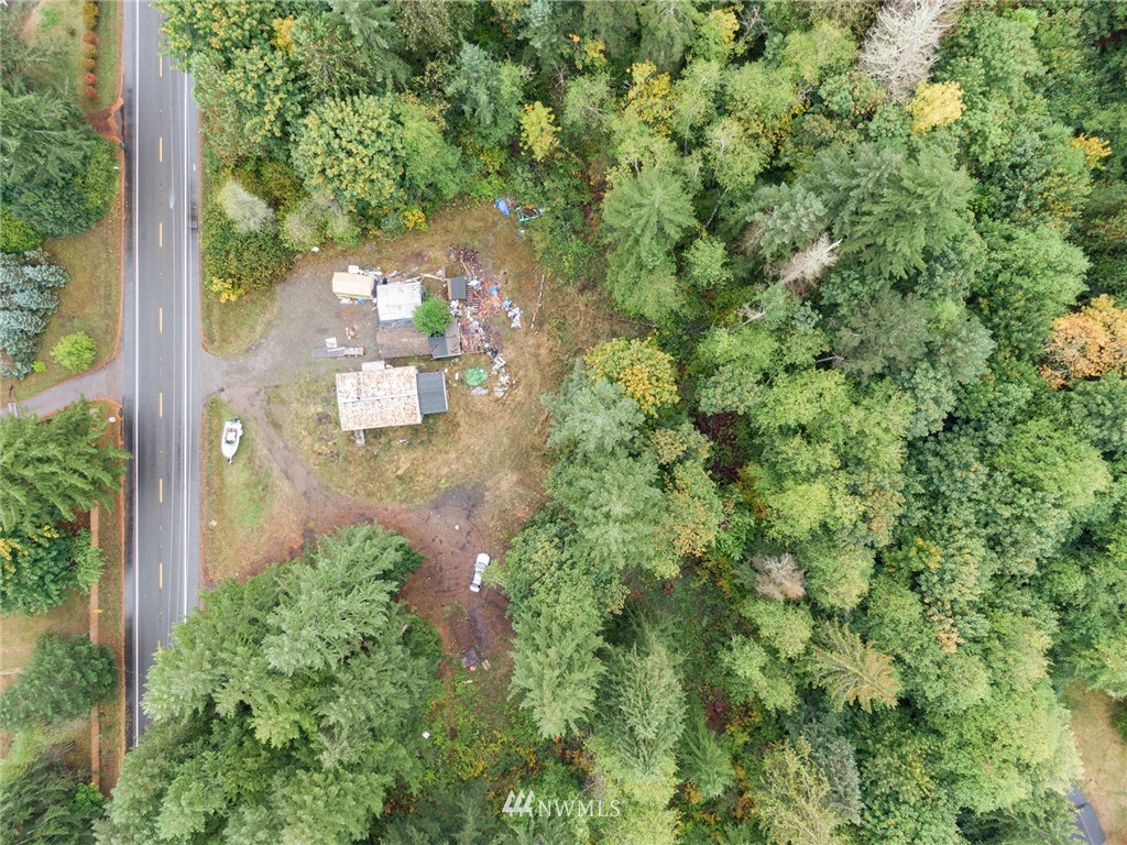 12315 Littlerock Road Southwest Olympia, WA 98512 - Photo 26 of 38 an aerial view of a house with yard