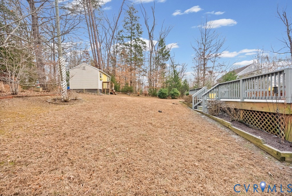 116 Jesse's Way Farmville, VA 23901 - Photo 38 of 47 Expansive backyard featuring a large wooden deck w