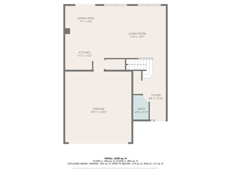 2147 Pembridge Lane Joliet, IL 60431 - Photo 34 of 34 a picture of a floor plan