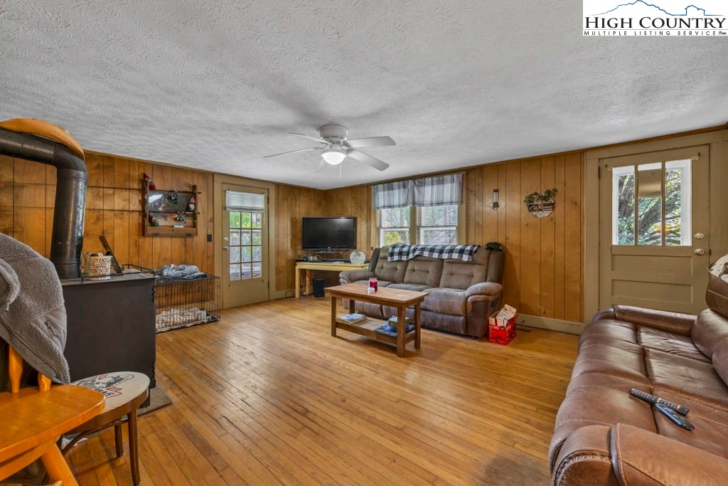 1068 Laurel Branch Road Vilas, NC 28692 - Photo 10 of 33 a living room with furniture and a large window