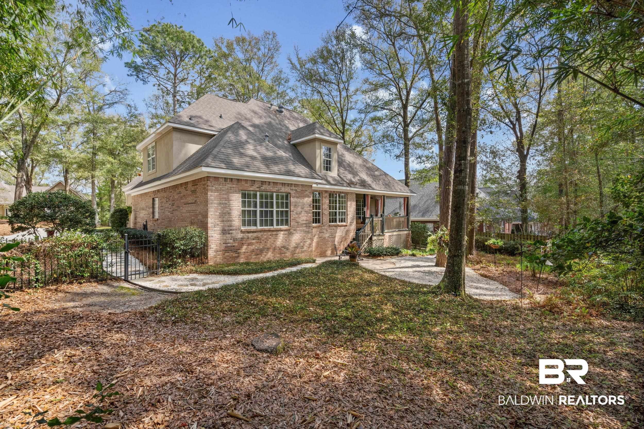 104 Pebble Court Fairhope, AL 36532 - Photo 45 of 73 Rear view of back yard