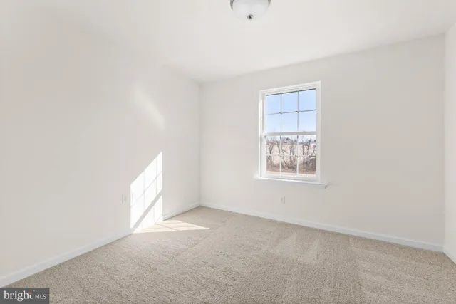 a view of empty room