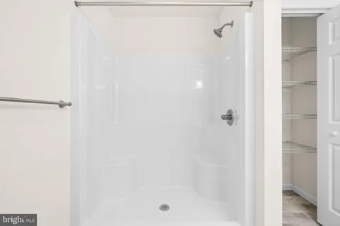 a view of room with white walls