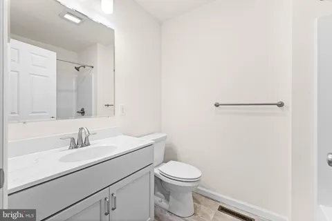 a close view of a shower in the kitchen