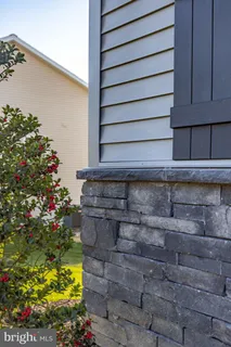 a view of entryway with flower pots
