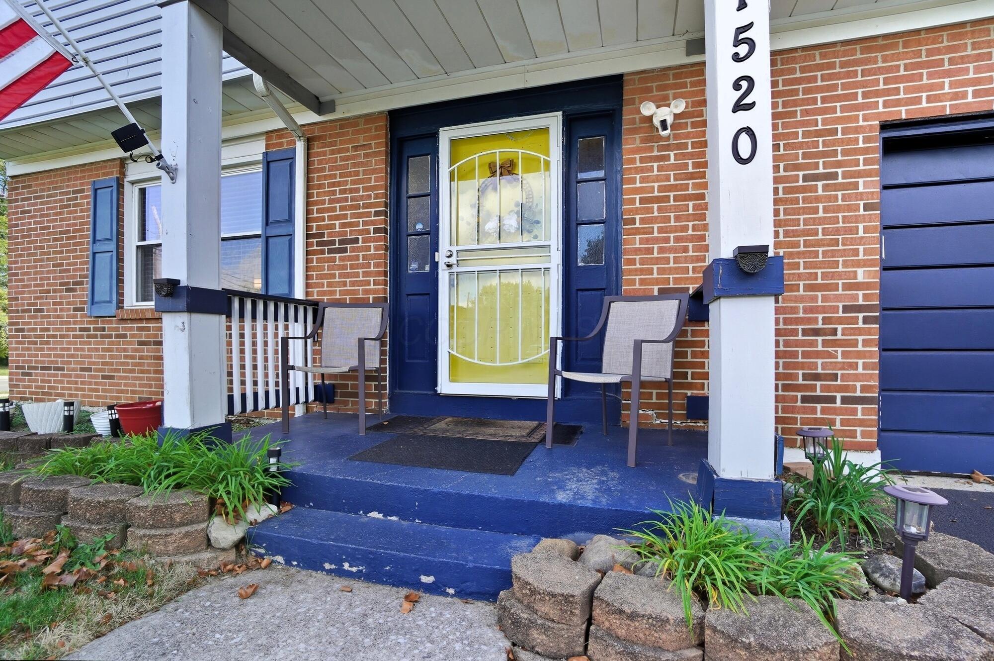 covered front porch