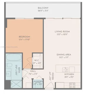 $450,000 | 1111 Southwest 1st Avenue, Unit 2721N, Miami, FL 33130