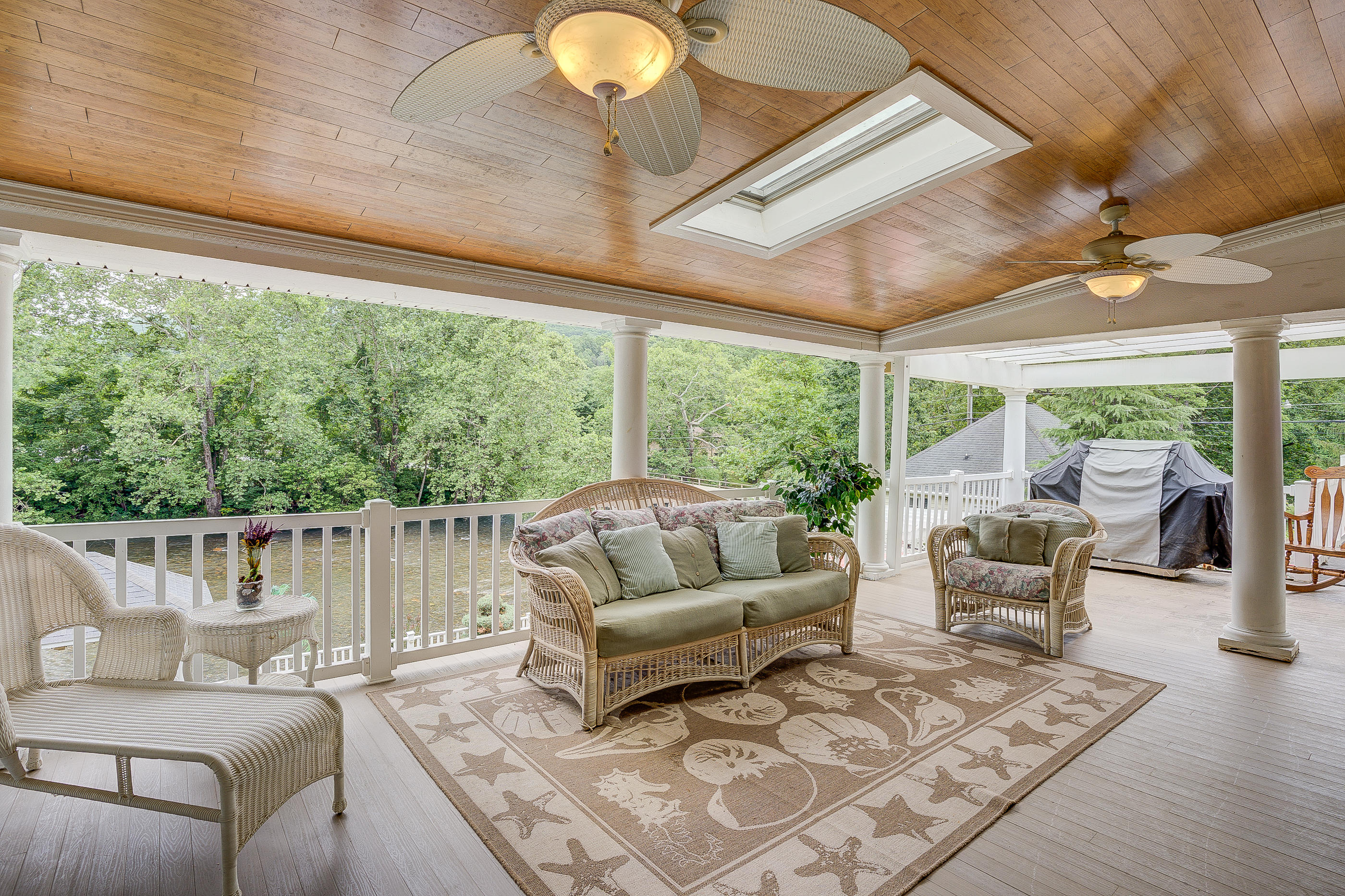 105 River Road North Covington, VA 24426 - Photo 26 of 77 a living room with furniture and a large window