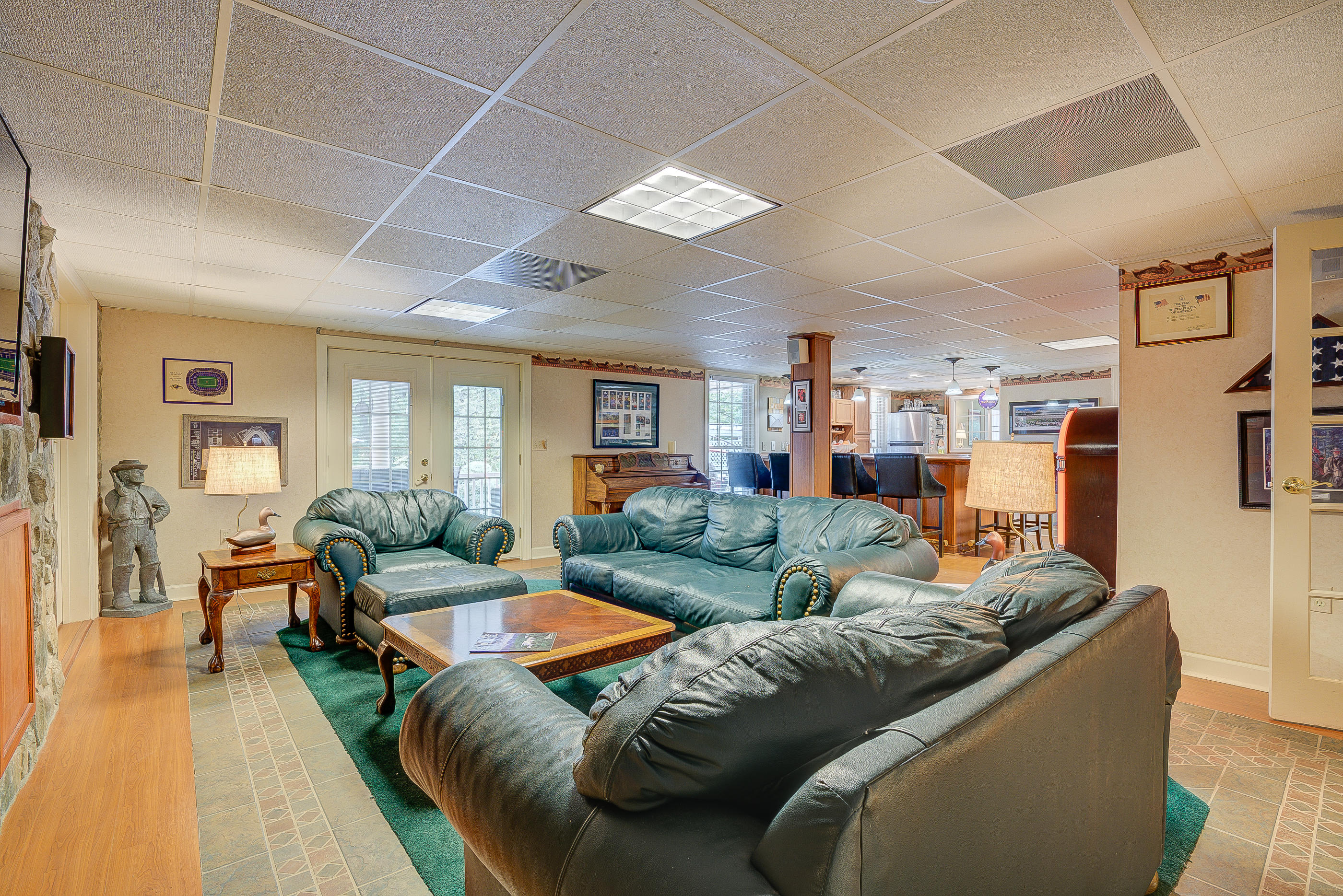 105 River Road North Covington, VA 24426 - Photo 44 of 77 a living room with furniture and a wooden floor