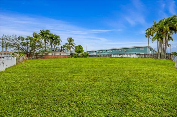 a view of a ocean with a big yard