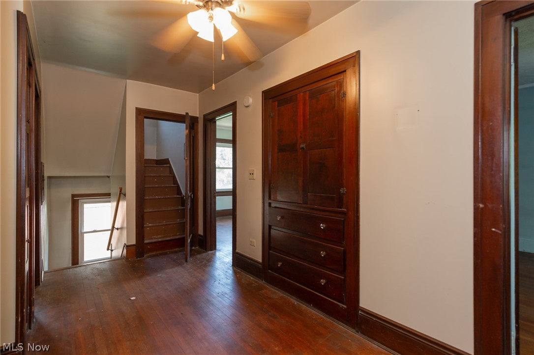334 Merriman Road Akron, OH 44303 - Photo 23 of 35 Gorgeous Built-In Cabinets in the Second Floor Hallway