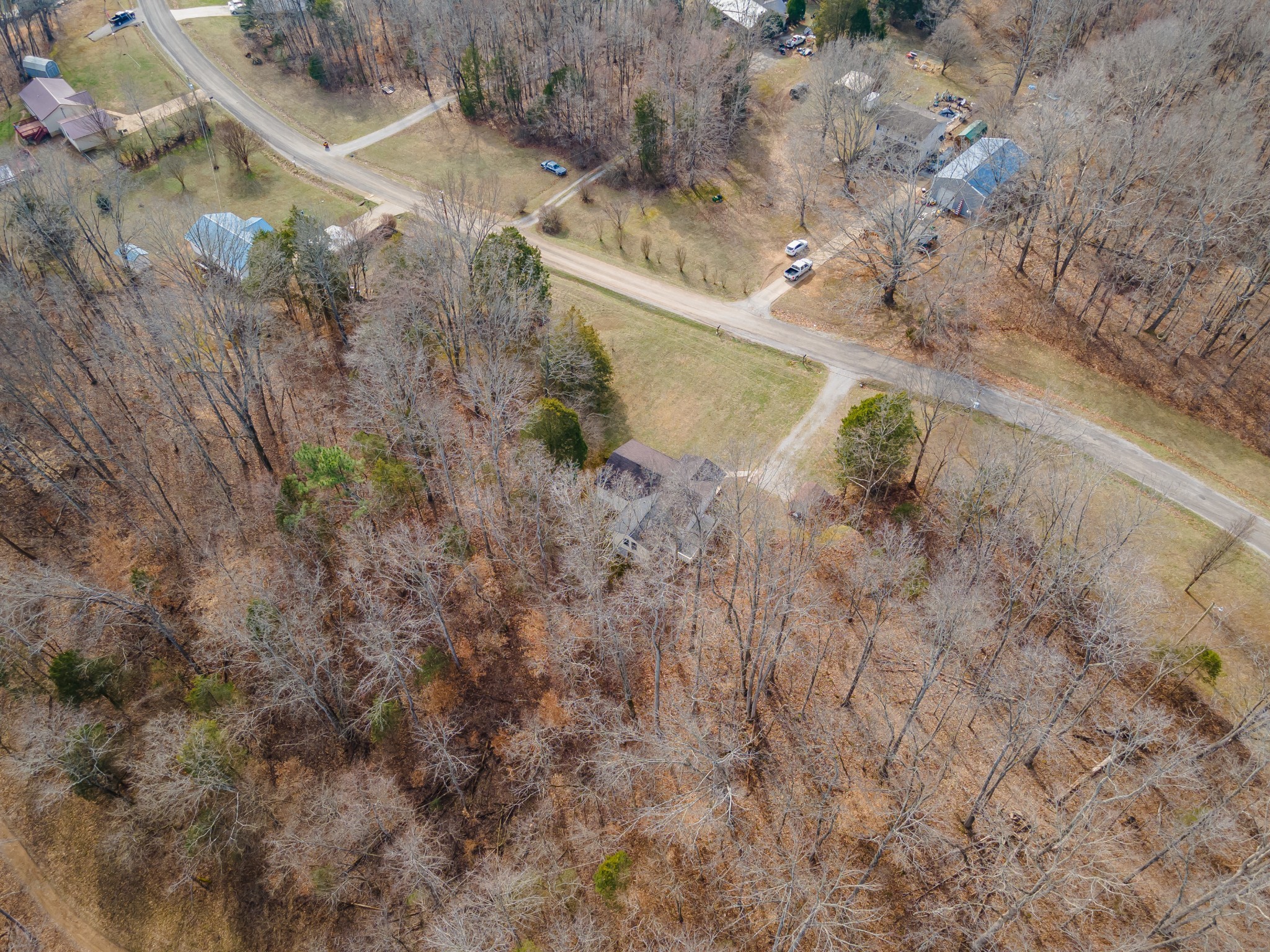 2640 Winding Way Road Culleoka, TN 38451 - Photo 19 of 51 a view of a backyard of a house