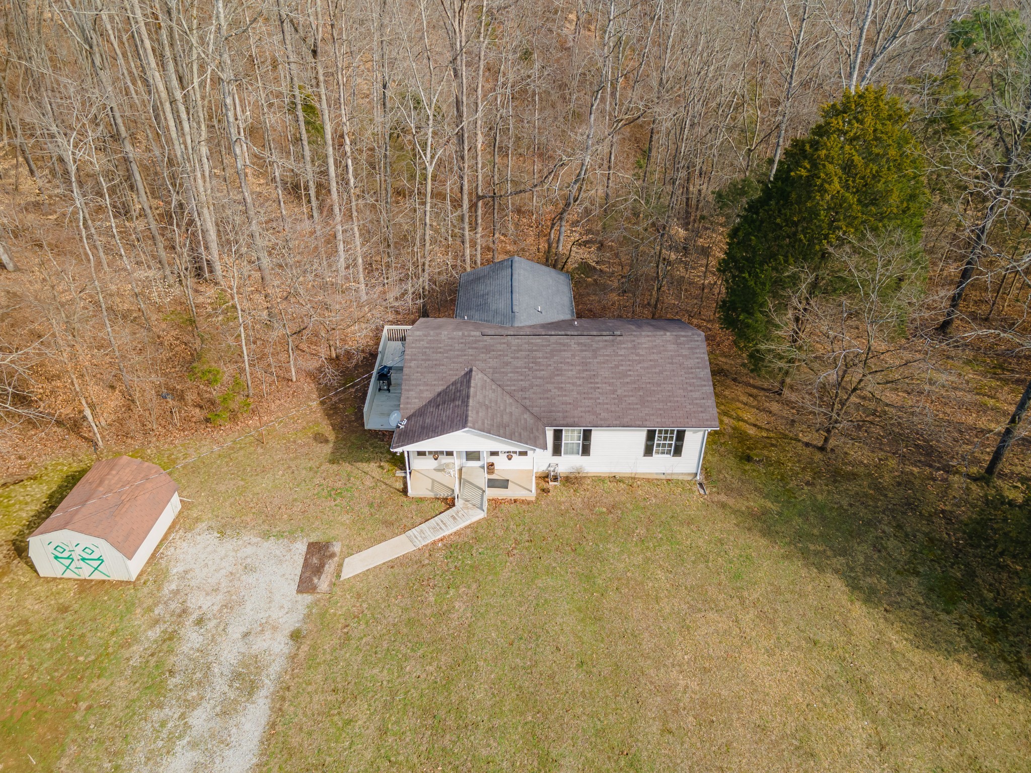 2640 Winding Way Road Culleoka, TN 38451 - Photo 21 of 51 a bathroom with a sink and a vanity
