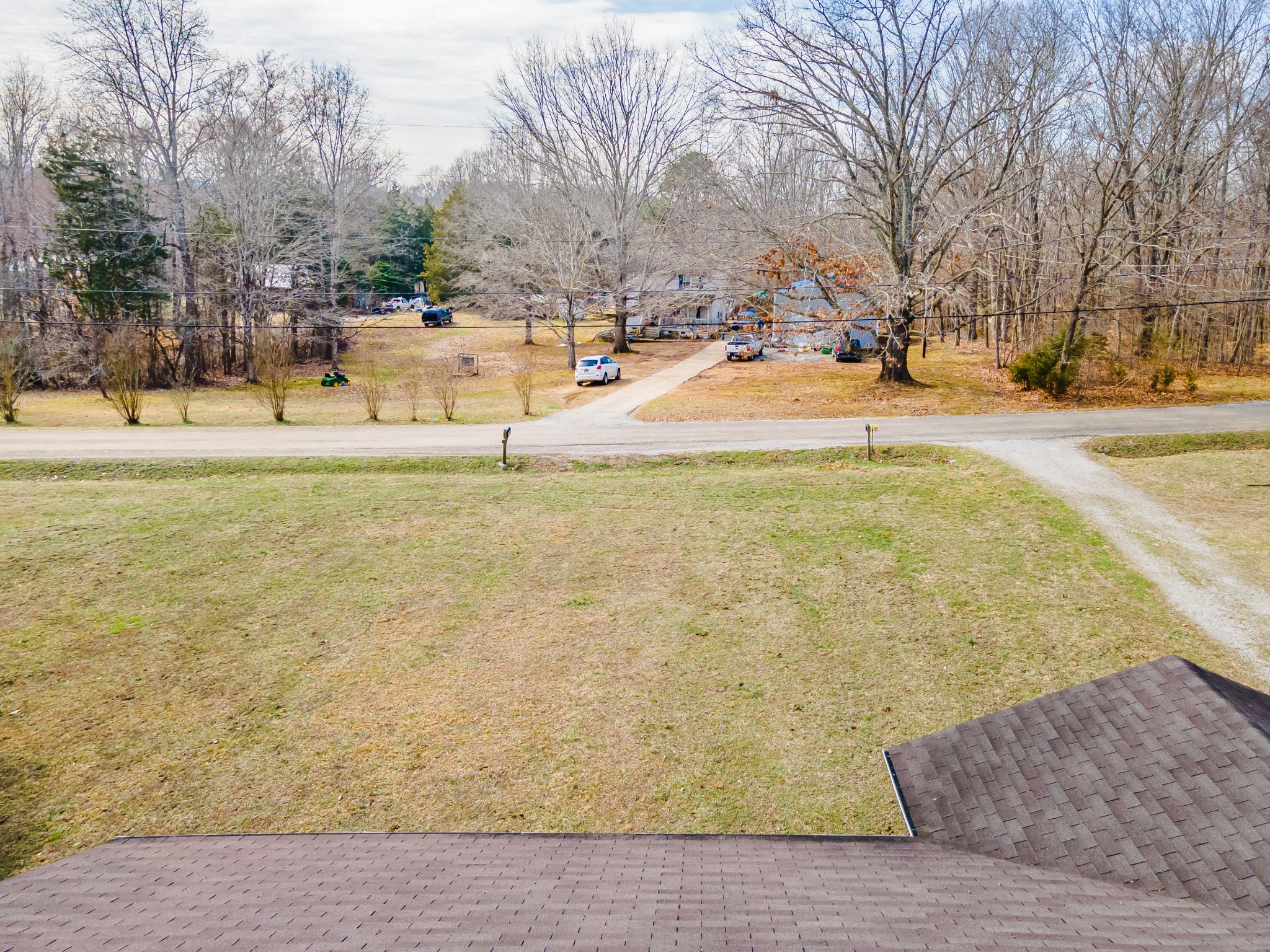 2640 Winding Way Road Culleoka, TN 38451 - Photo 23 of 51 a view of yard with snow on the road