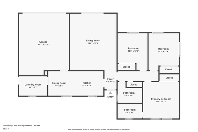 $1,350,000 | 5082 Edinger Avenue, Huntington Beach, CA 92649