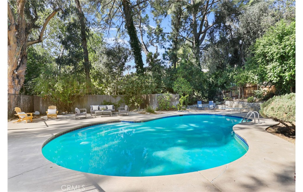 1237 Olive Lane La Canada Flintridge, CA 91011 - Photo 36 of 57 a view of a swimming pool with an outdoor space