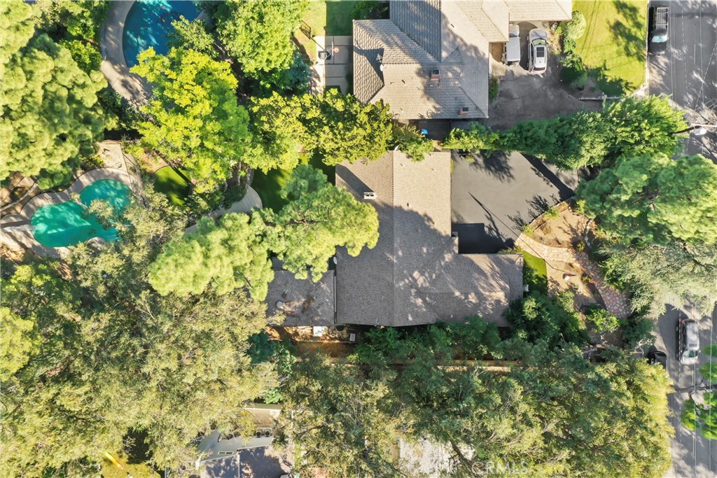 1237 Olive Lane La Canada Flintridge, CA 91011 - Photo 55 of 57 a view of a house with a yard
