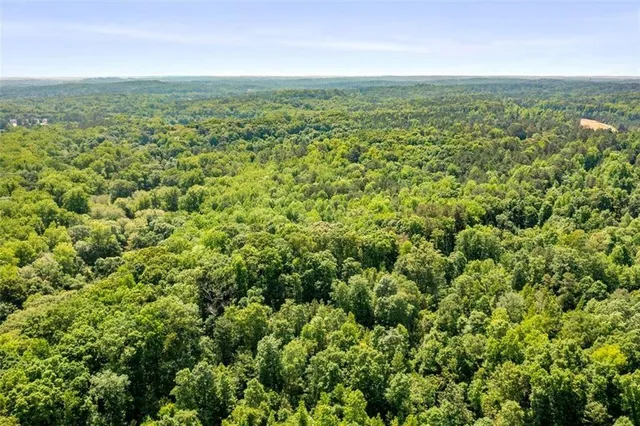 a city view with tall buildings