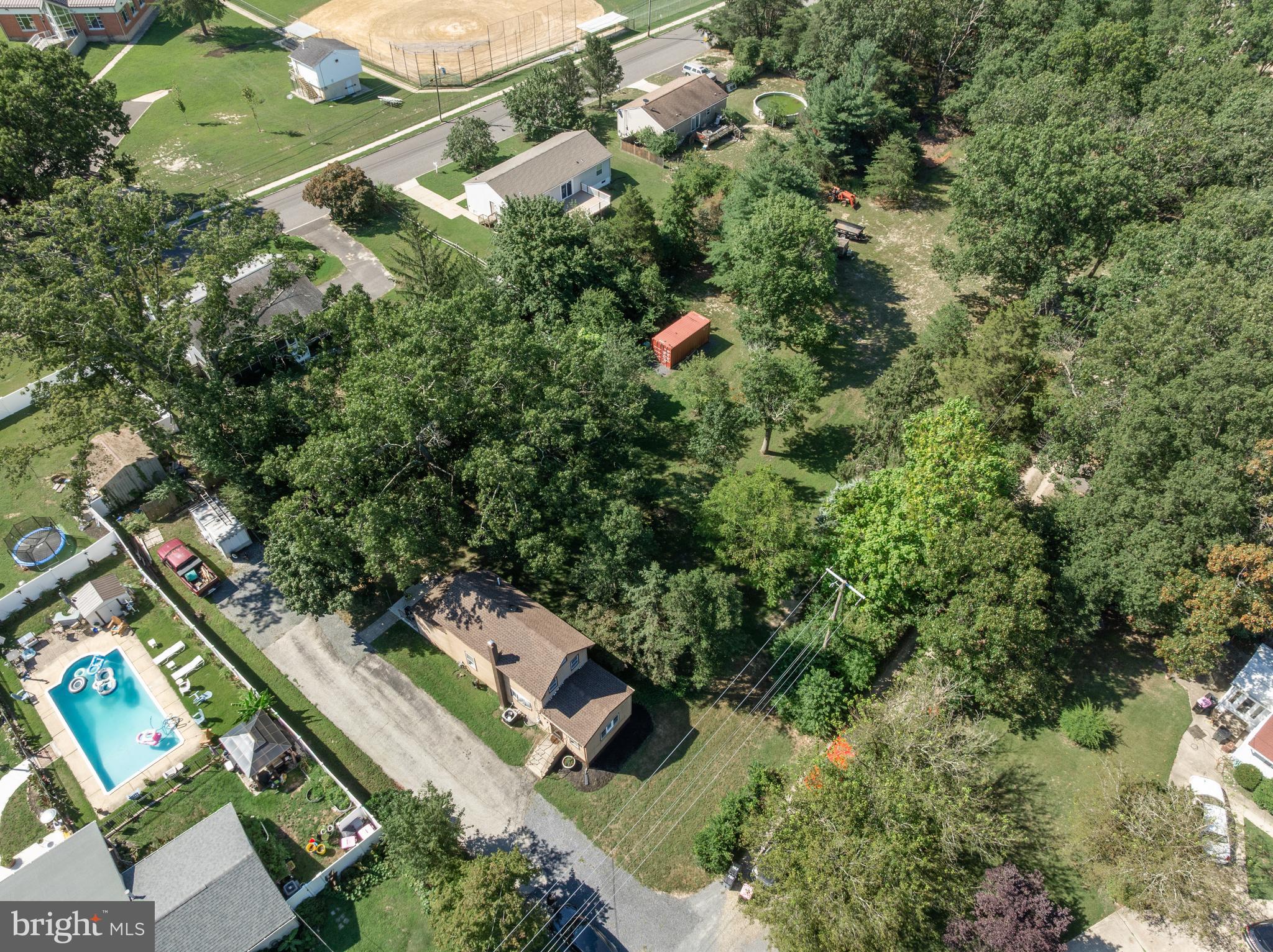 2191 Garwood Road Sicklerville, NJ 08081 - Photo 27 of 36 an aerial view of residential houses with outdoor space