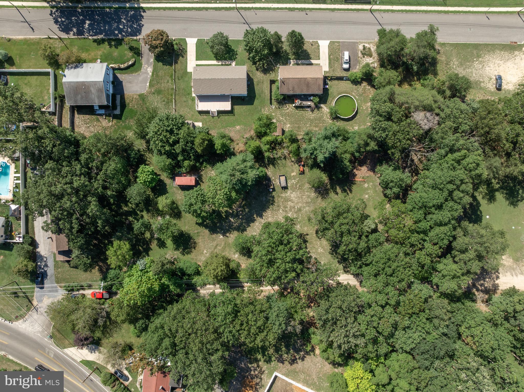 2191 Garwood Road Sicklerville, NJ 08081 - Photo 30 of 36 an aerial view of a house with outdoor space and sitting area