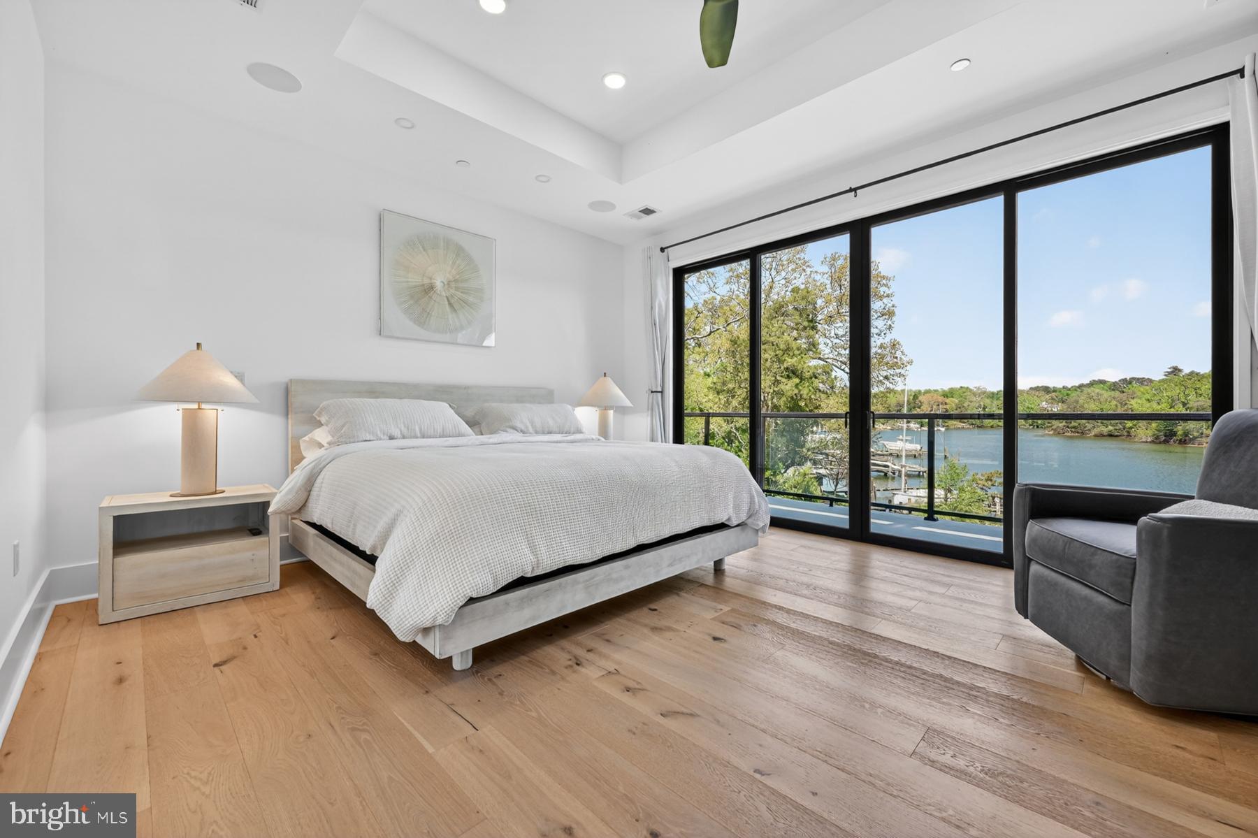 3275 Harness Creek Road Annapolis, MD 21403 - Photo 25 of 40 Primary bedroom upstairs with water views