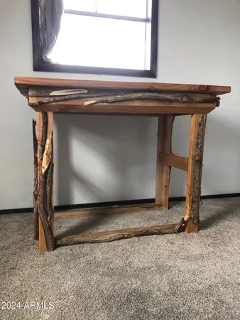 a close view of fireplace