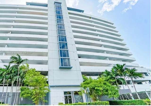 a front view of a building