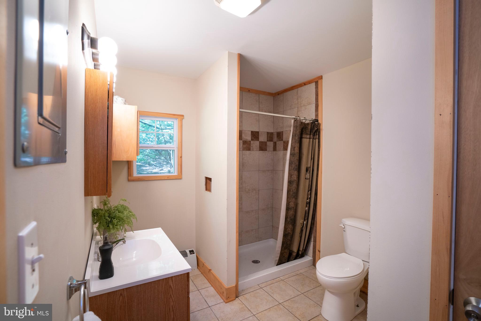 385 Elk Creek Road Aaronsburg, PA 16820 - Photo 36 of 71 a bathroom with a toilet and a shower