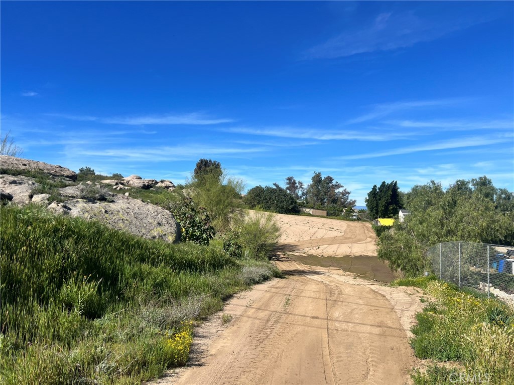 a view of lake with mountain