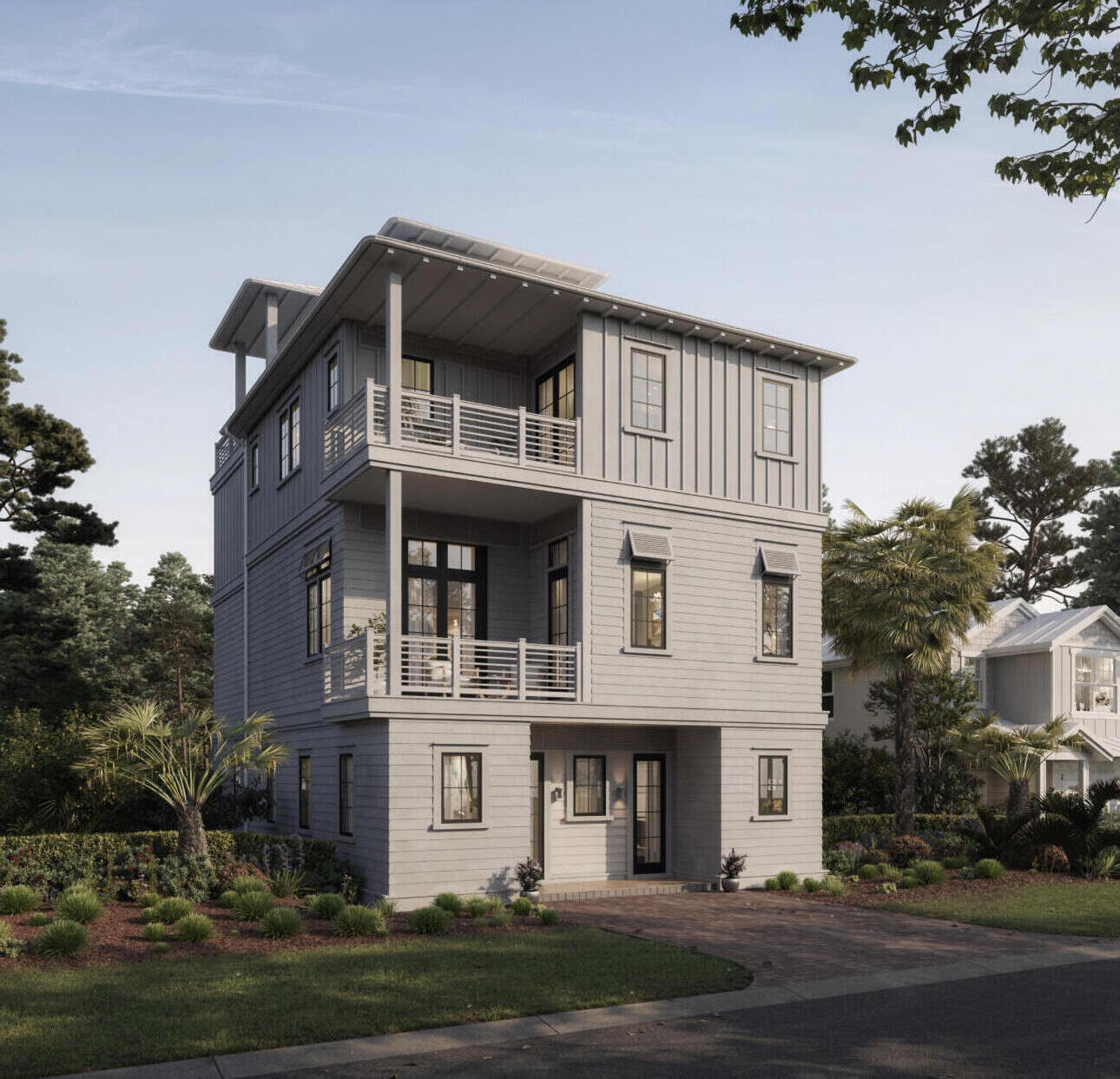 101 Grande Pointe Cir Inlet Beach Inlet Beach, FL 32461 - Photo 2 of 16 a front view of a house