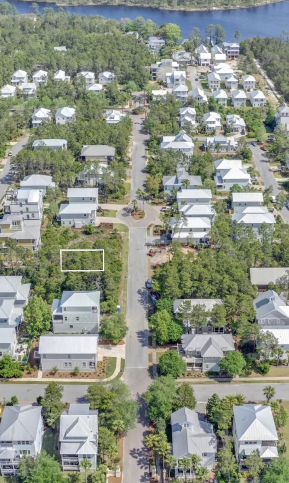 101 Grande Pointe Cir Inlet Beach Inlet Beach, FL 32461 - Photo 3 of 16 an aerial view of residential houses with outdoor space