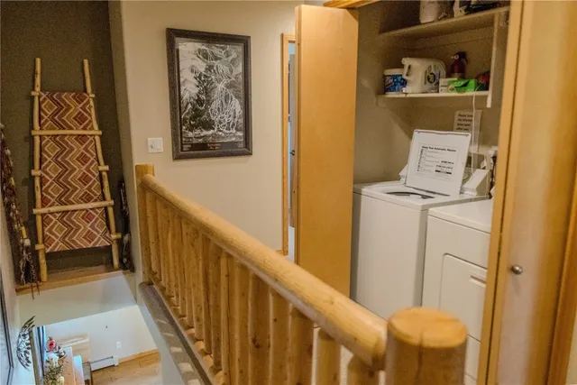 a view of storage and utility room