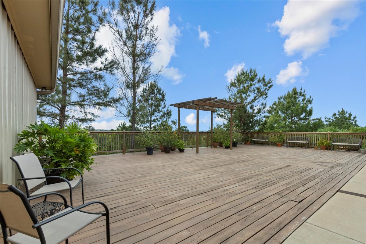 178 Pine Tree Loop Bastrop, TX 78602 - Photo 33 of 40 a backyard of a house with table and chairs