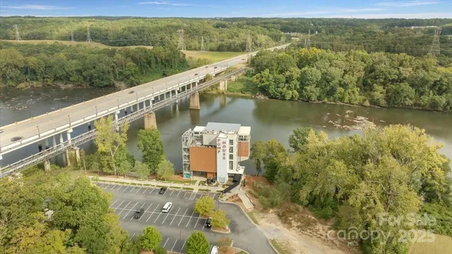 a view of city with ocean