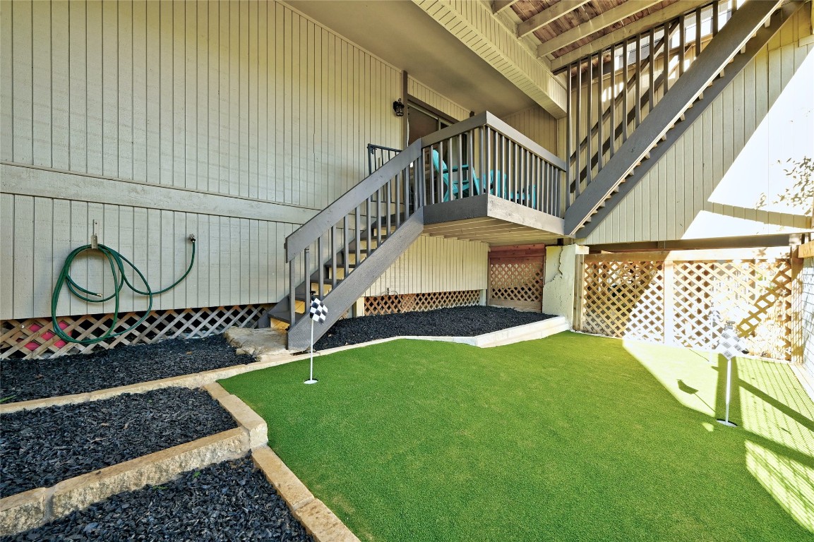 115 Comanche Drive Point Venture, TX 78645 - Photo 28 of 31 a view of a house with a yard